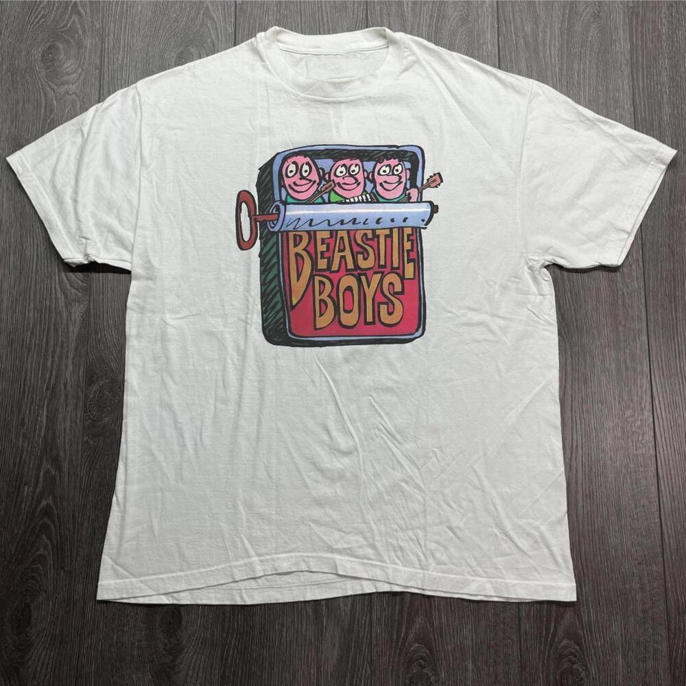 White The Beastie Boys Sardines Tee